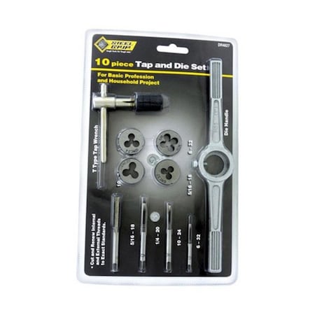Protectionpro DR4827SAE 10 Piece SAE Tap & Die Set PR3304141